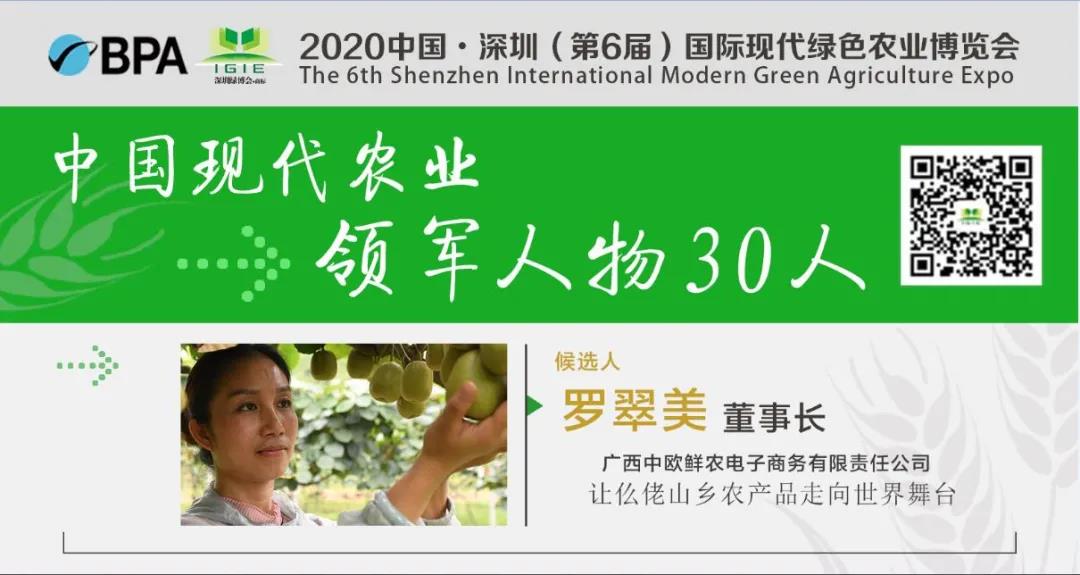 【現(xiàn)代農(nóng)業(yè)領軍人物30人】羅翠美——農(nóng)家女娃勇闖商海帶領鄉(xiāng)親電商致富
