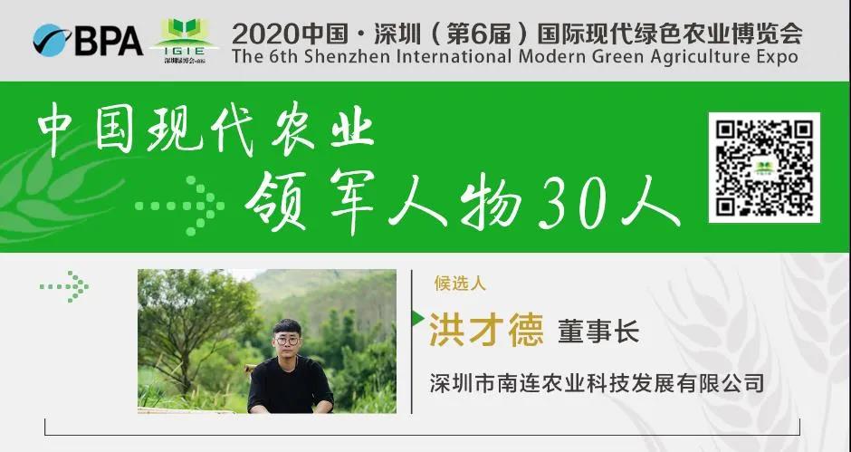 【現(xiàn)代農(nóng)業(yè)領軍人物30人】洪才德——勇?lián)熑蜗锣l(xiāng)去，扶貧濟困做新農(nóng)